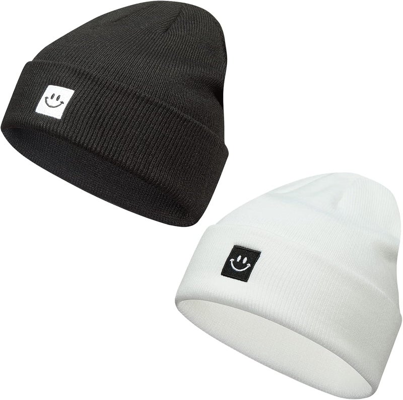 Paladoo Knit Beanie Hat for Men/Women 2Pack - Image 2